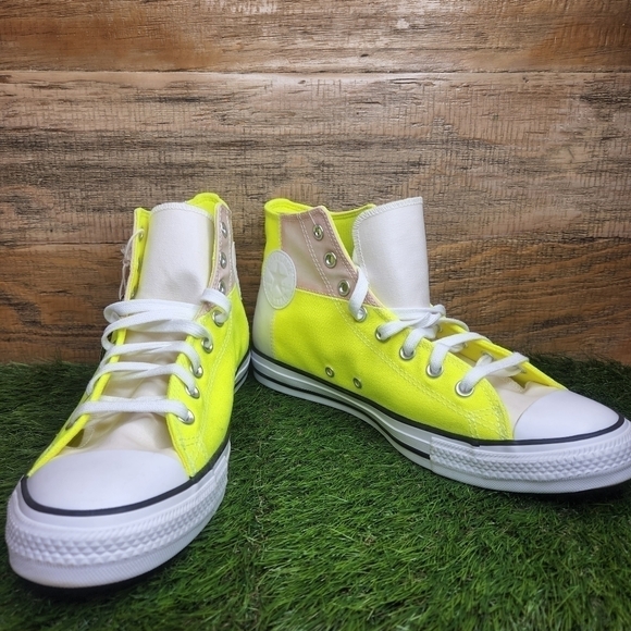 New Converse Chuck Taylor All Star Uv High 'Lemon Venom' 169896C - Picture 9 of 11